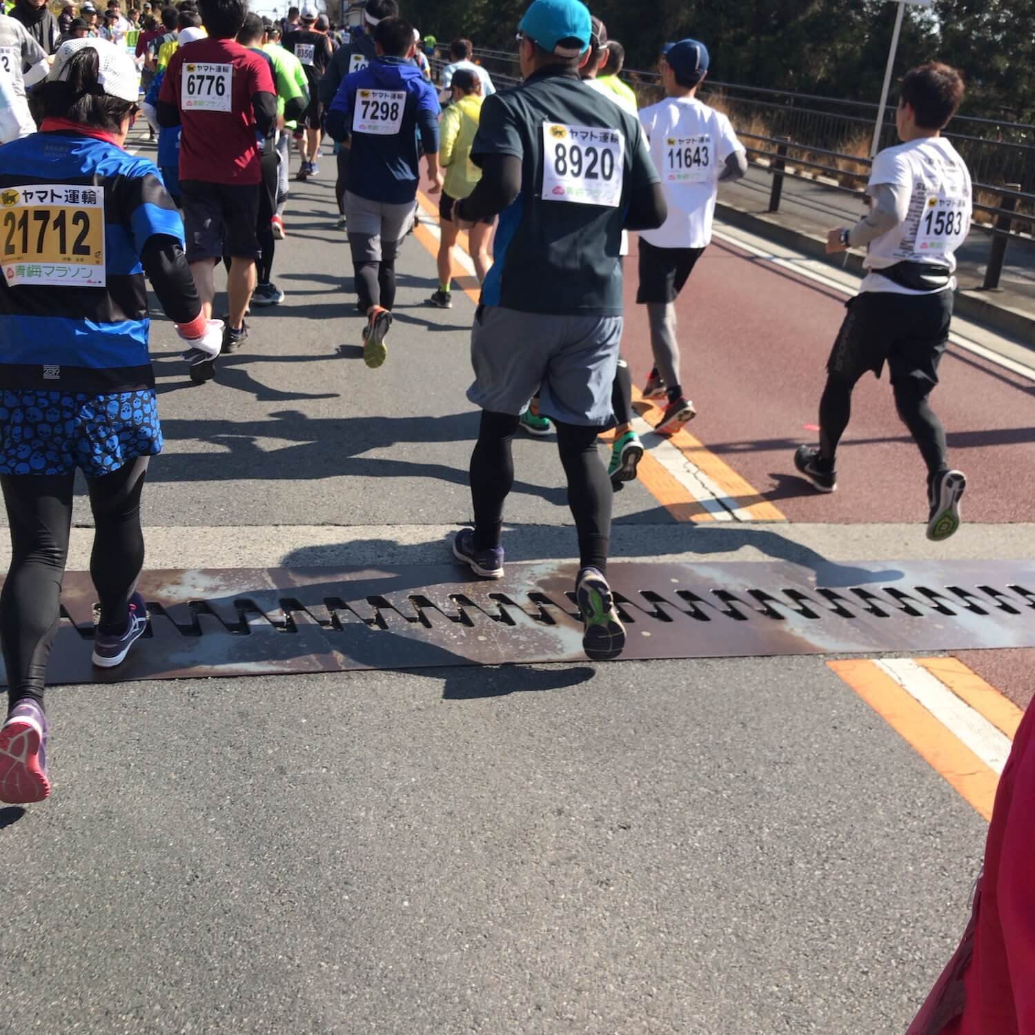 レース後半の疲労感