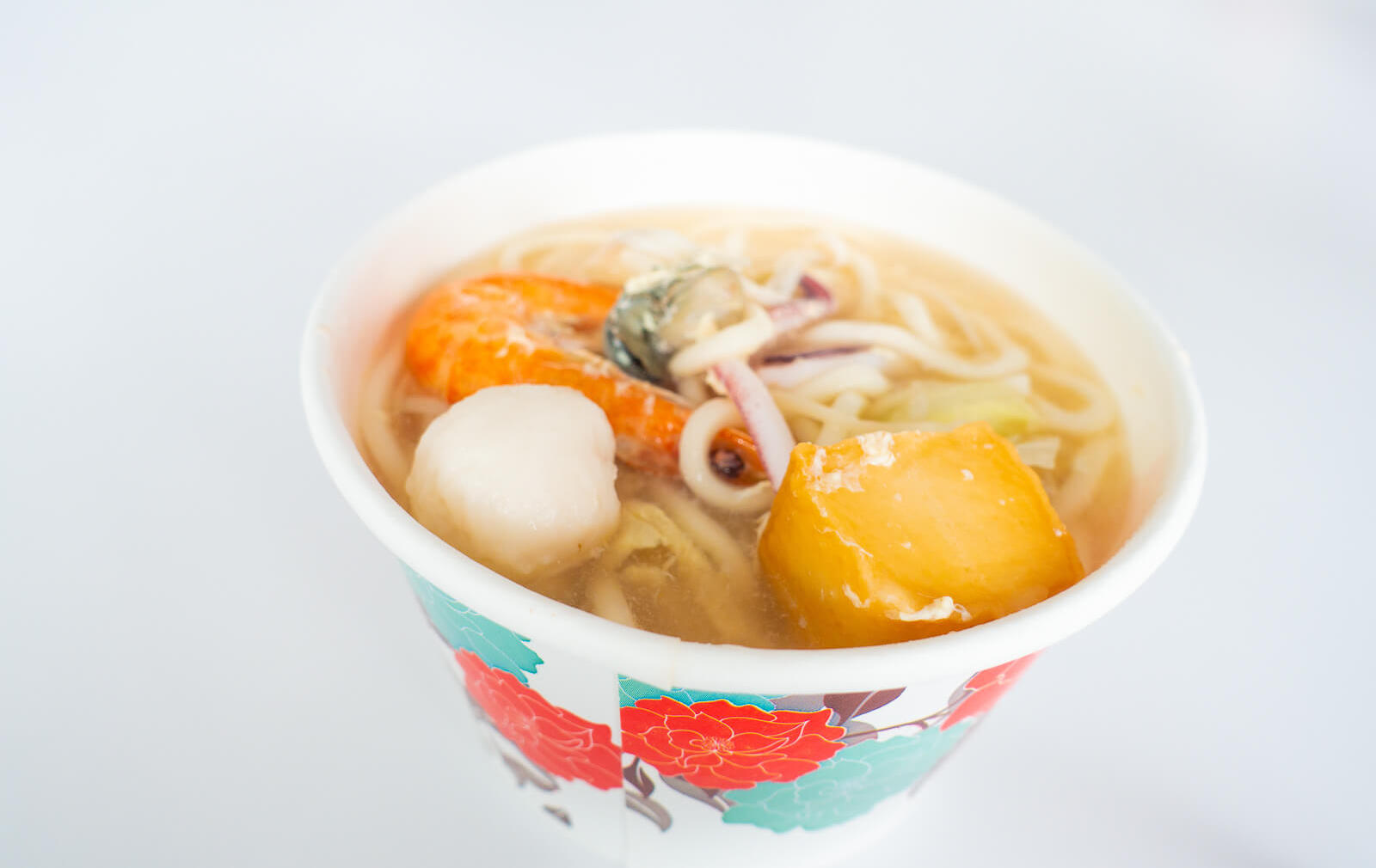 海鮮鍋焼きうどん俯瞰