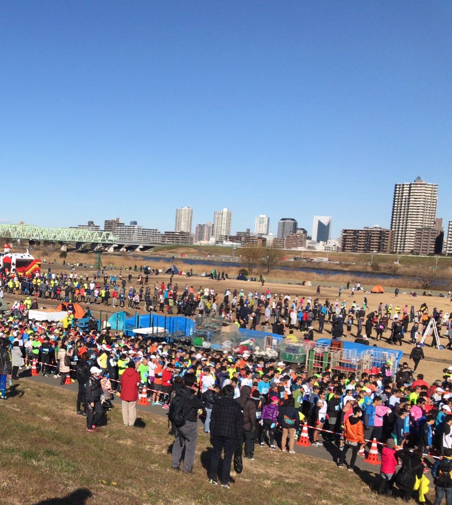 会場到着時の様子