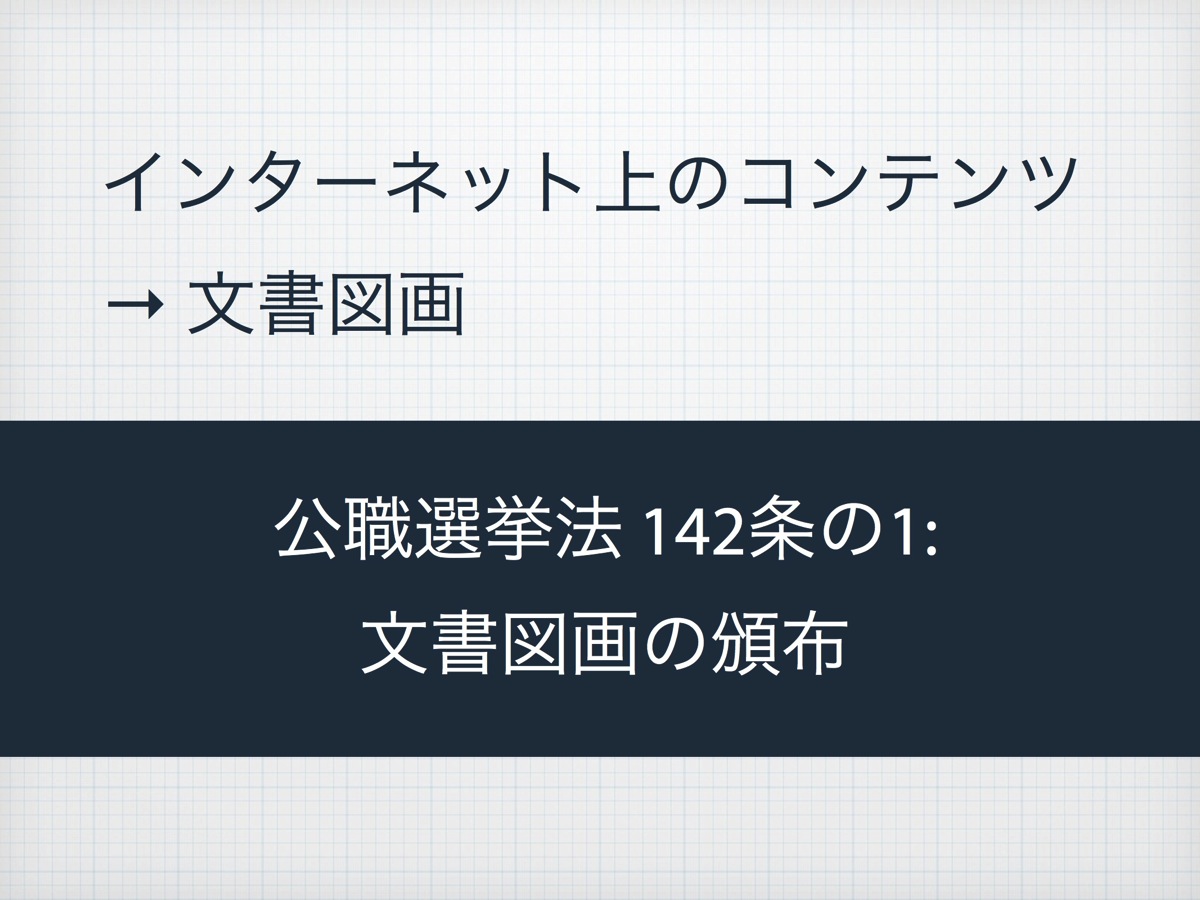 文書図画の扱い