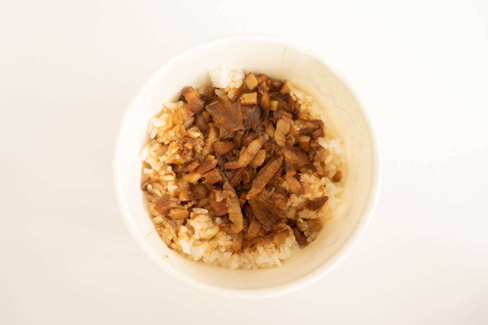 三代魚翅肉羹の魯肉飯