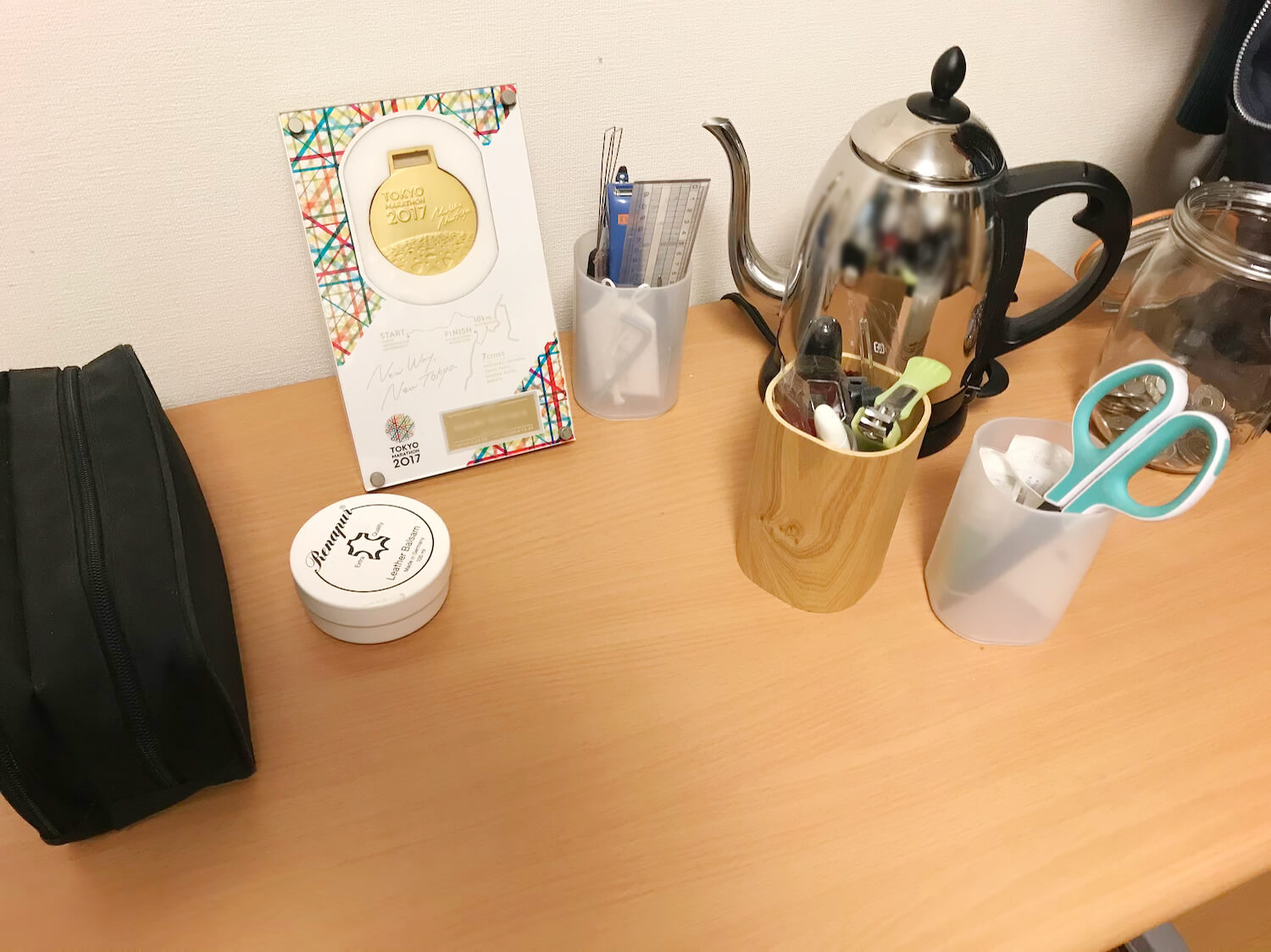 小物類を移した別デスク