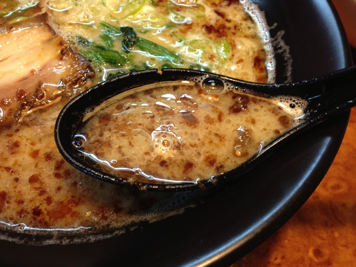 スープのアップ