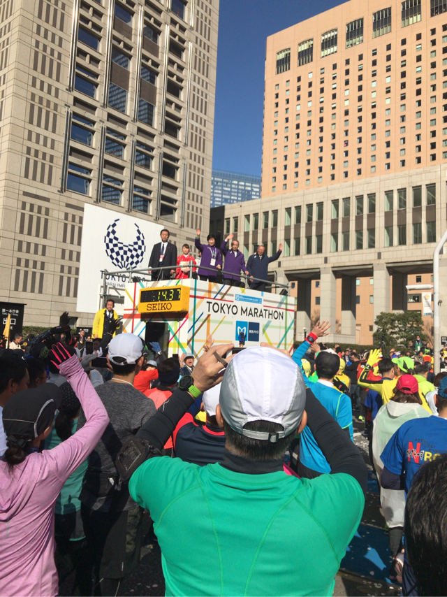 スタートゲート付近