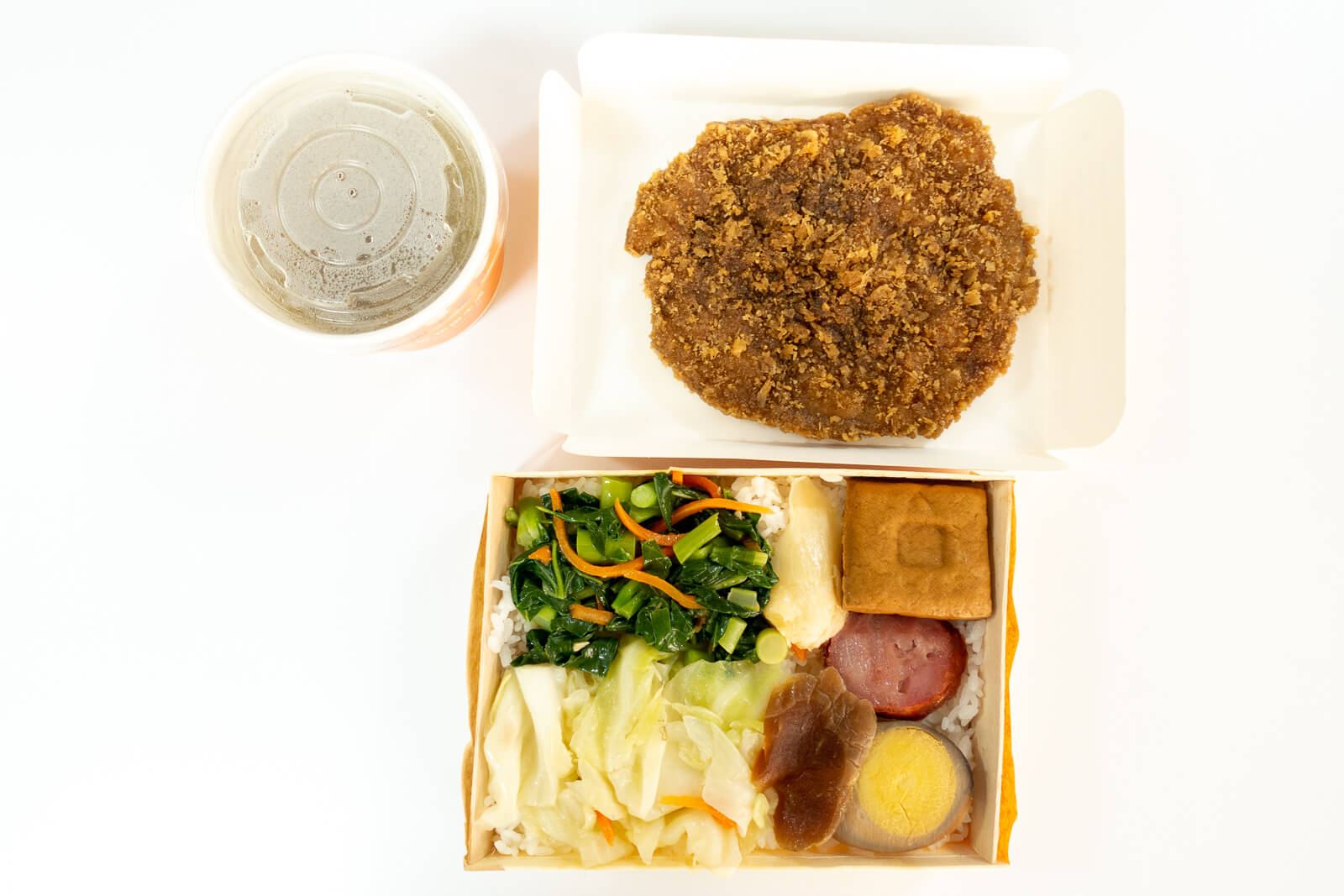 黃金排骨飯包開封後